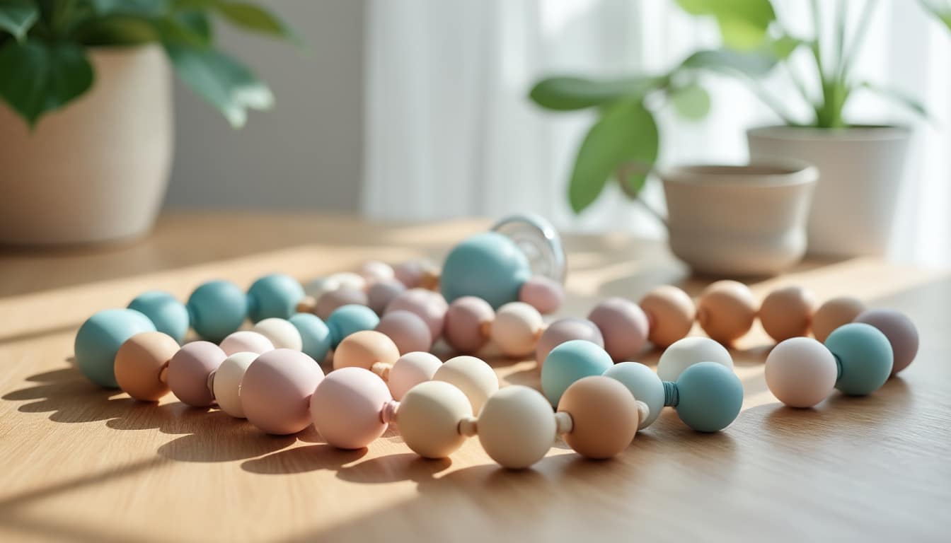 Grossiste perle silicone attache tétine : bien le sélectionner