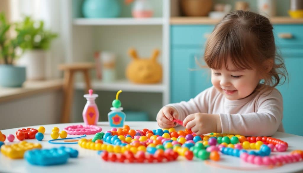Kit de perles pour enfant : à partir de quel âge