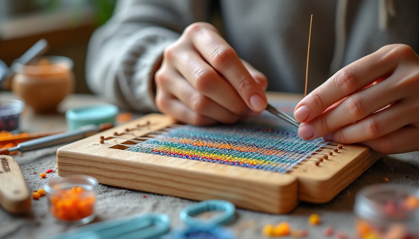 Métier à tisser les perles : comment démarrer
